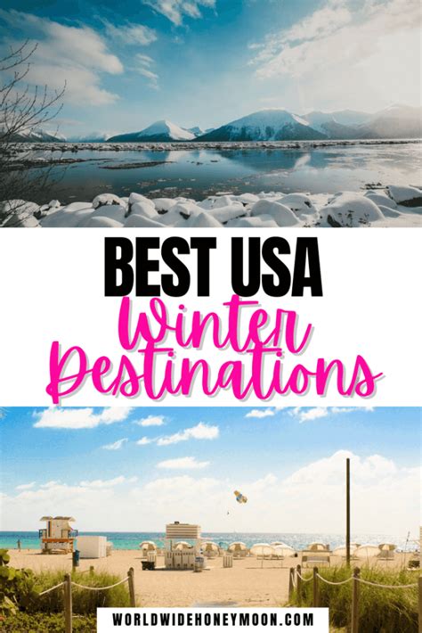 Best US Winter Destinations - World Wide Honeymoon