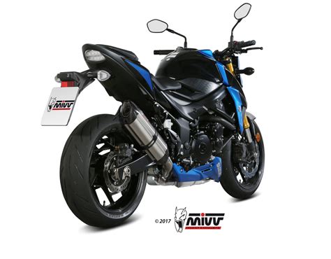 Suzuki Gsx S Exhaust Mivv Suono Stainless Steel S L Mivv