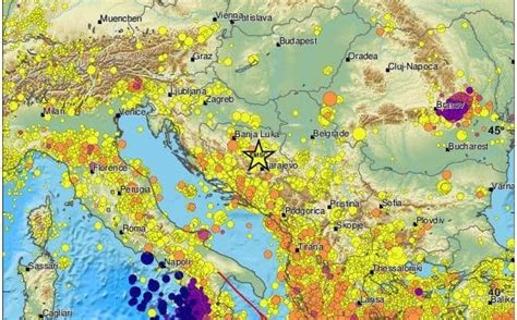 Zemljotres u BiH Jak bučan potres nekoliko sekundi Tuzla L VE