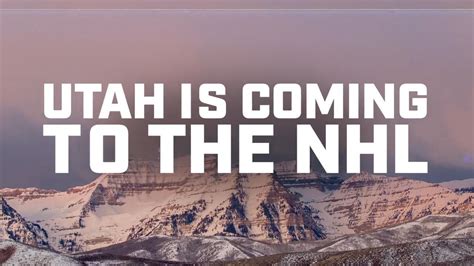 New Nhl Team Will Be Called ‘utah Something