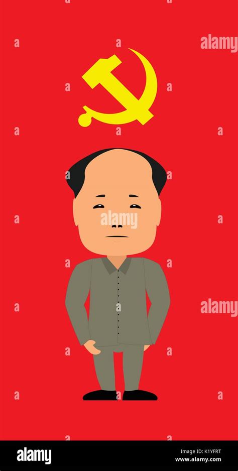 Mao Zedong Political Cartoon