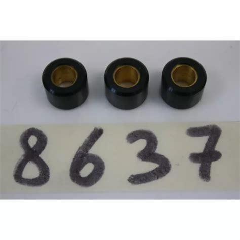 SET 3 ROULEAUX Variateur 15 X 12 6 5gr Roller Weights Scooter 50