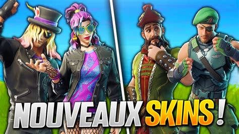 Prix Et PrÉsentation Des Prochains Skin De Fortnite 5 4 Fortnite Battle Royale Youtube