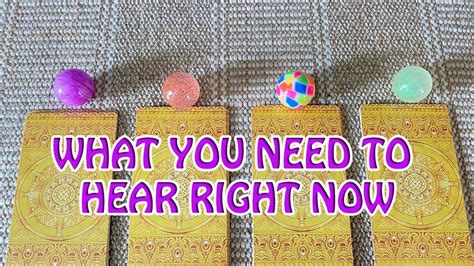 WHAT YOU NEED TO HEAR RIGHT NOW A MESSAGE FROM SPIRIT PICK A CARD