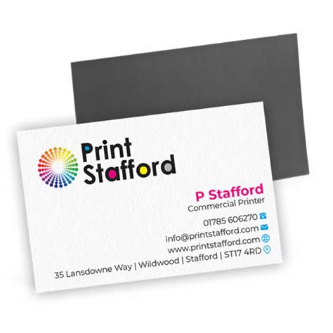 Magnetic Business Cards | Free Delivery | Print Stafford