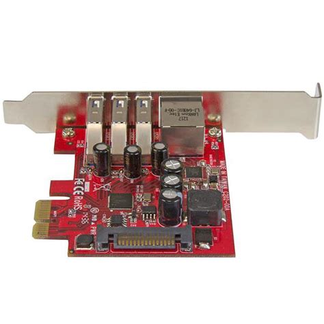 Startech Port Usb And Port Gigabit Ethernet Pci Express