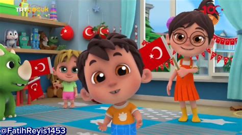 TRT Çocuk Eymen İle Çimen Cumhuriyetimiz 100 Yaşında Jeneriği 29