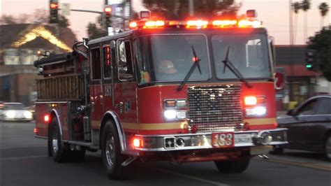 Lacofd Engine Squad Responding Youtube