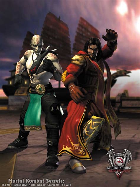 Mortal Kombat Deadly Alliance Renders Mortal Kombat Secrets