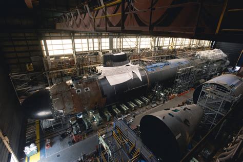 HII completes the pressure hull of the future USS Massachusetts (SSN ...