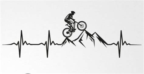 Mountain Biking Bicycle Tattoo Mountain Bike Tattoo Bike Tattoos