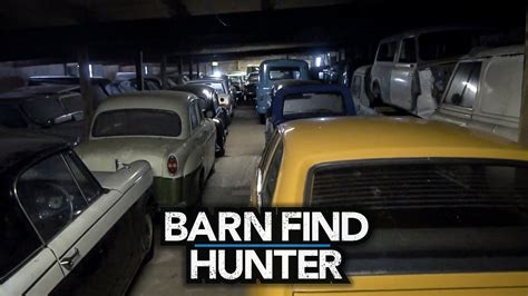 Five Barns Full Of Classic Cars Hidden In Rural England Barn Find