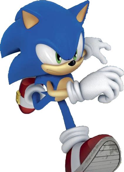 Download Hd Sonic Running Cartoon Transparent Png Image