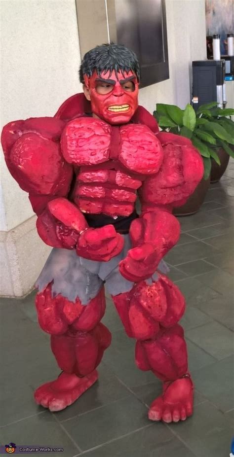 Red Hulk Costume | Halloween costumes couples diy, Funny group ...