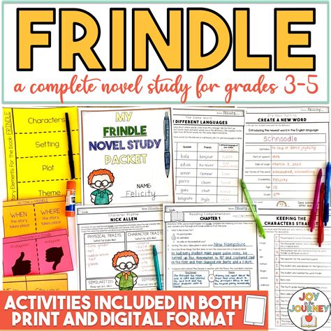 Frindle Novel Study