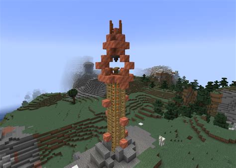 I Made A Sheikah Tower In Minecraft R Breath Of The Wild