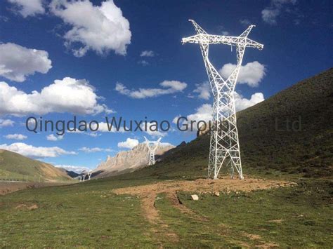 Self Supporting Hot DIP Galvanized 500kv 660kv 750kv Overhead Hvdc HVAC Power Transmission Line