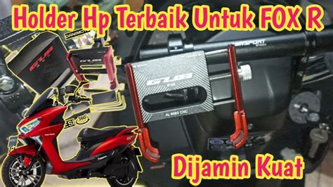 Rekomendasi Holder Hp Full Besi Di Motor Polytron Fox R PCX ADV XMAX