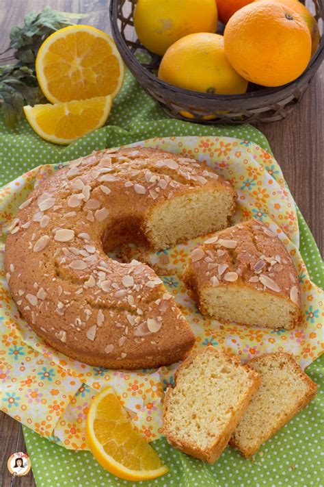 Ciambella All Arancia Senza Uova Burro E Latte Lievito Torta Anche Bimby