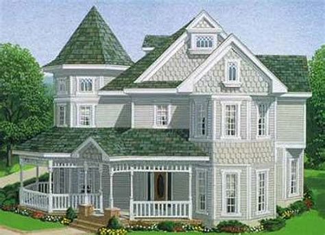 Victorian Style House Plan 4 Beds 2 5 Baths 3163 Sq Ft Plan 410 150