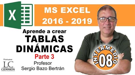 Curso Gratuito De Excel Intermedio Parte Aprende A Dise Ar