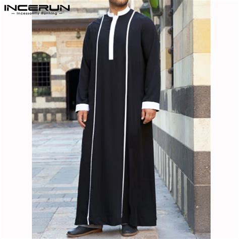 World And Traditional Clothing Incerun Mens Muslim Clothing Saudi Arab