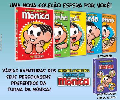 Coleção Melhores Momentos Turma da Mônica Turma da Mônica Jovem