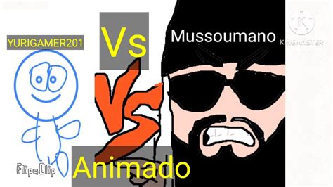 YuriGamer201 Vs Mussoumano Batalha De Rap Animada YouTube