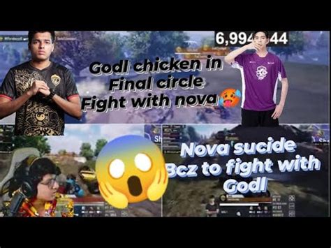 Godl Chicken Dinner In Final Circle Fight With Nova Intense Match In