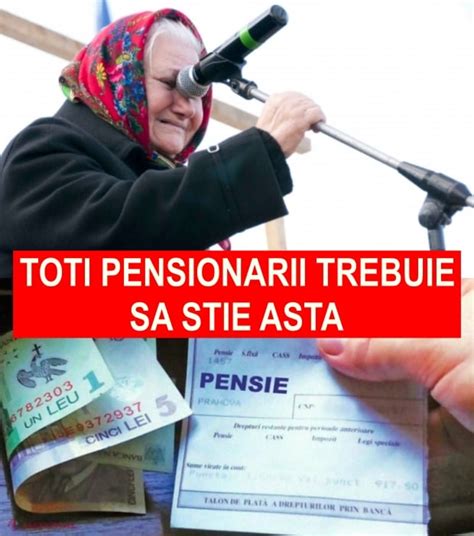 ULTIMA ORA Ministrul Muncii cel mai aşteptat anunţ pentru pensionari