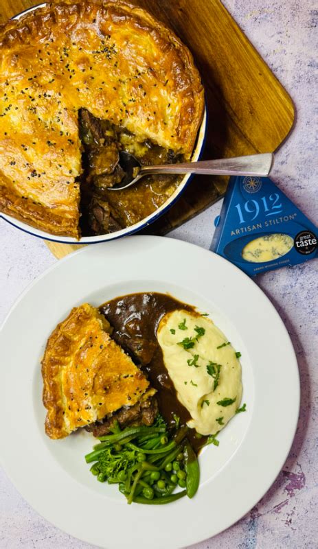 Blue Stilton® Recipes 1912 Stilton And Steak Pie