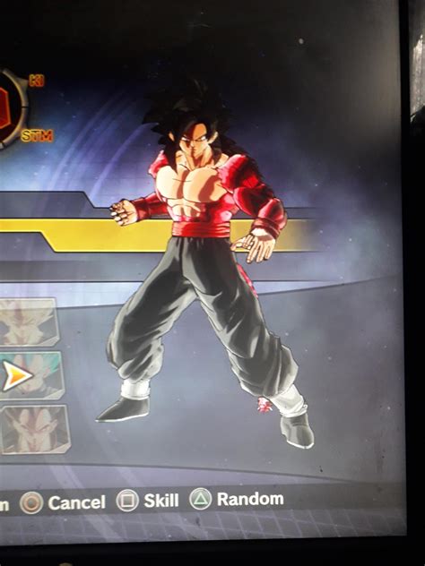 I tried to go for a SSJ4 Goku Black, rate out of 10 pls : r/xenoverse2