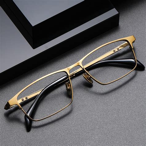 Wholesale Pure Titanium Spectacle Frames 70706 Rebornvision