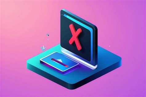 negative result cancel error  reject concept  vector icon cartoon