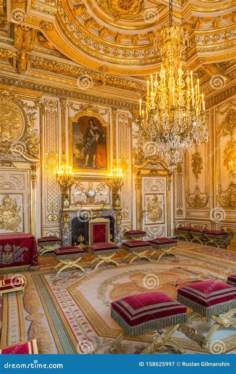 Fontainebleau France March 30 2017 Fontainebleau Palace Room