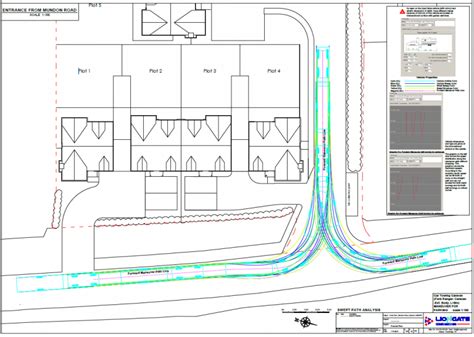 Swept Path Analysis Liongate