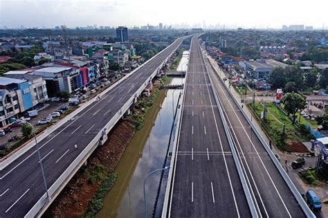 Kementerian Pupr Tol Japek Ii Selatan Paket Selesai Konstruksi