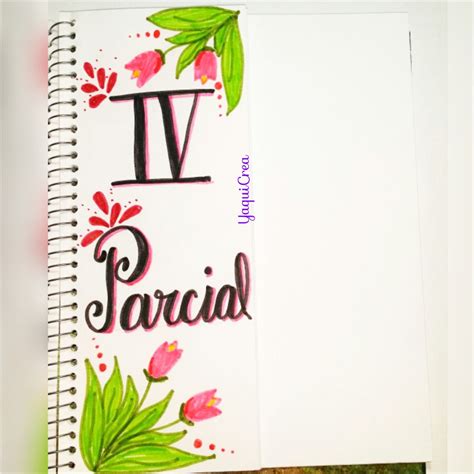 Separadores Para Parciales Portada De Cuaderno De Dibujos Tutorial