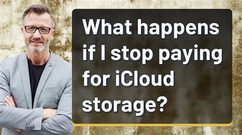 What Happens If I Stop Paying For ICloud Storage YouTube