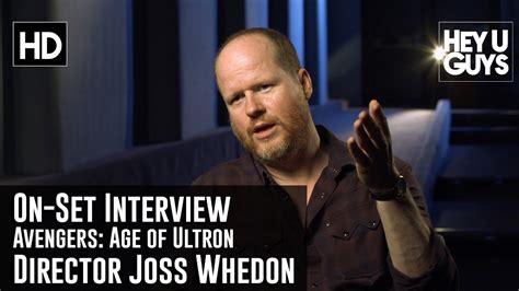 Director Joss Whedon Avengers Age Of Ultron On Set Interview Youtube