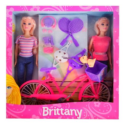 Muñecas Brittany con Accesorios Multicolor Walmart