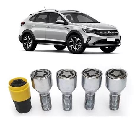 Parafuso Antifurto Vw Golf Jetta Polo T Cross Nivus Tiguan Frete Gr Tis