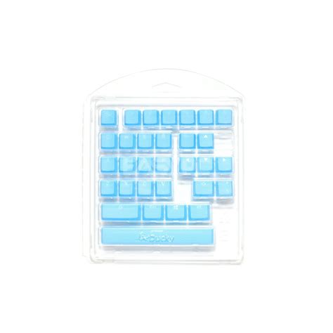 DUCKY SEAMLESS DOUBLESHOT RUBBER 31 KEYCAP SET-BLUE - Gamer Zone ...