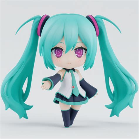 hatsune miku nendoroid hatsune miku      stl