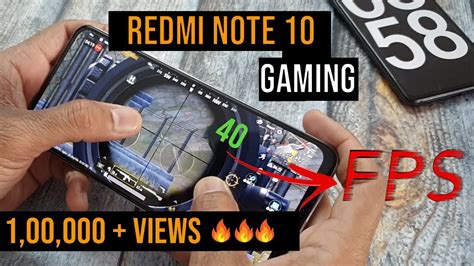 Redmi Note 10 PUBG Gaming Test Review Battery Drain Test Gameplay