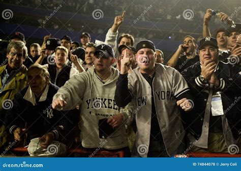 New York Yankee fans. editorial stock photo. Image of york - 74844078