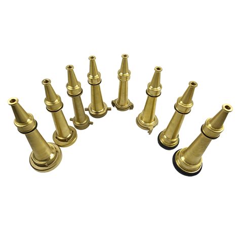 Brass Nakajima Type Jet Fire Hose Nozzle