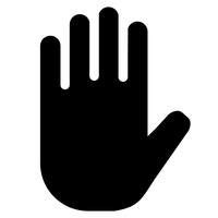 Stop Hand Free Vector Art - (32,658 Free Downloads)