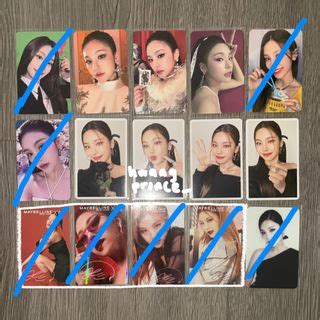 Wts Itzy Voltage Yeji Pc Set Hobbies Toys Memorabilia