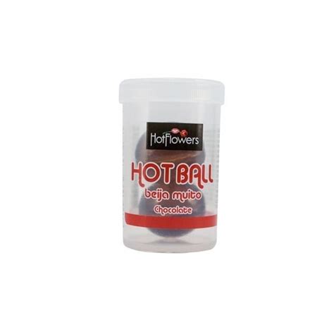 Hot Ball Dupla Beija Muito Chocolate Your Solution Shopee Brasil